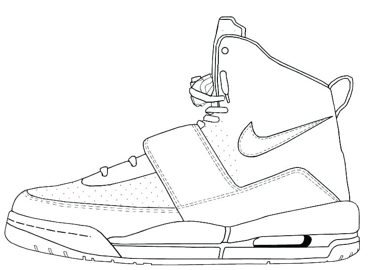 Shoes Coloring 760x558 Shoes Coloring