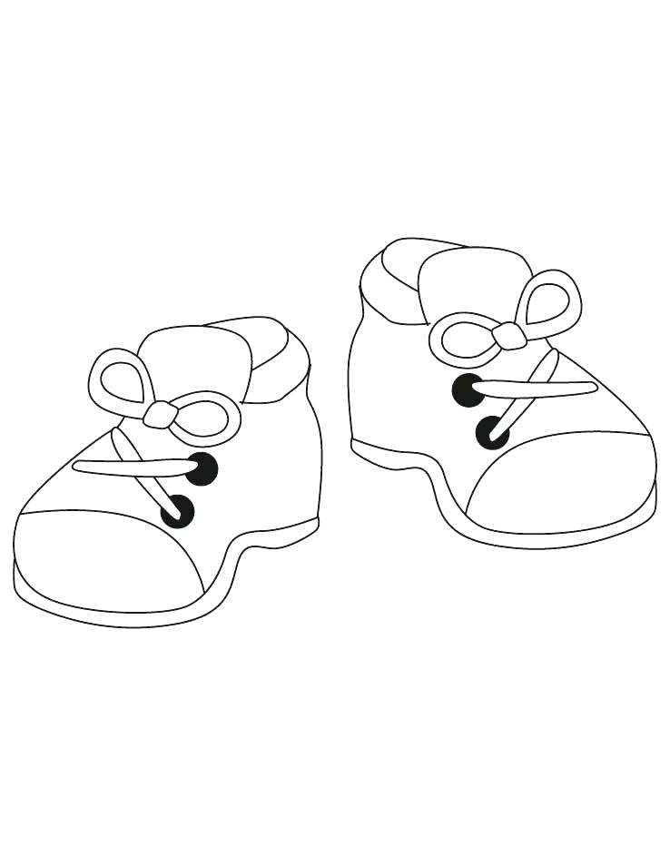 Shoes Pictures To Color 738x954 Shoes Pictures To Color