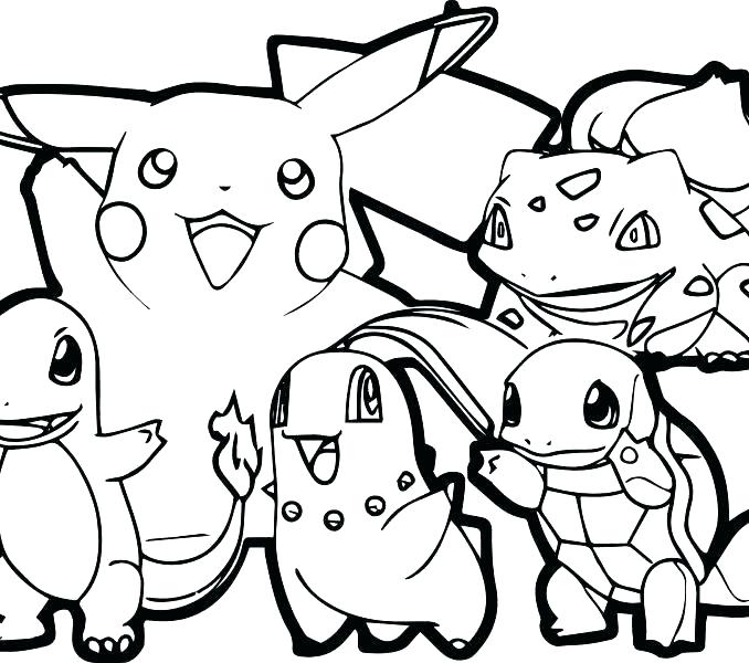 Pokemon Coloring Pages Printable Color Pages Printable Free 678x600 Pokemon Coloring Pages Printable Color Pages Printable Free