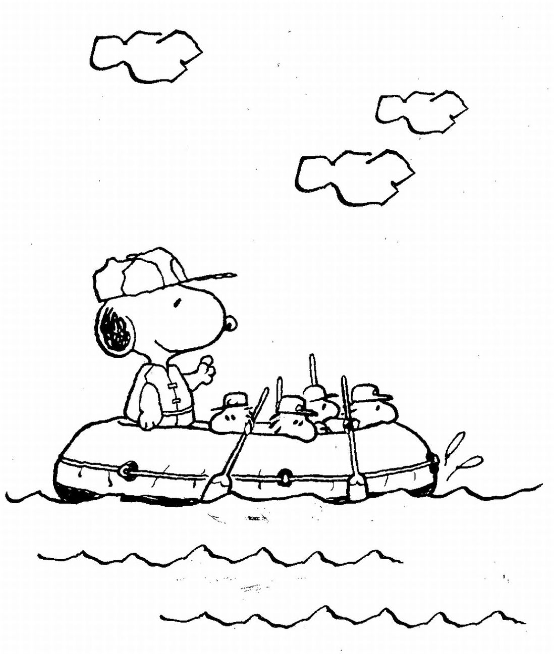 1098x1297 Snoopy Coloring Page Coloring Pages For Kids