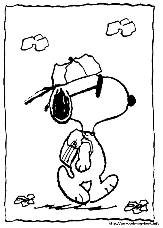 Snoopy Coloring Pages On Coloring 567x794 Snoopy Coloring Pages On Coloring