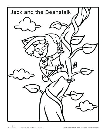 Jack And The Beanstalk Coloring Page Jack And The Beanstalk 350x440 Jack And The Beanstalk Coloring Page Jack And The Beanstalk