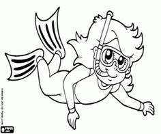 Scuba Diver Coloring Page Clip Art Image Of A Boy Scuba Diving 236x196 Scuba Diver Coloring Page Clip Art Image Of A Boy Scuba Diving