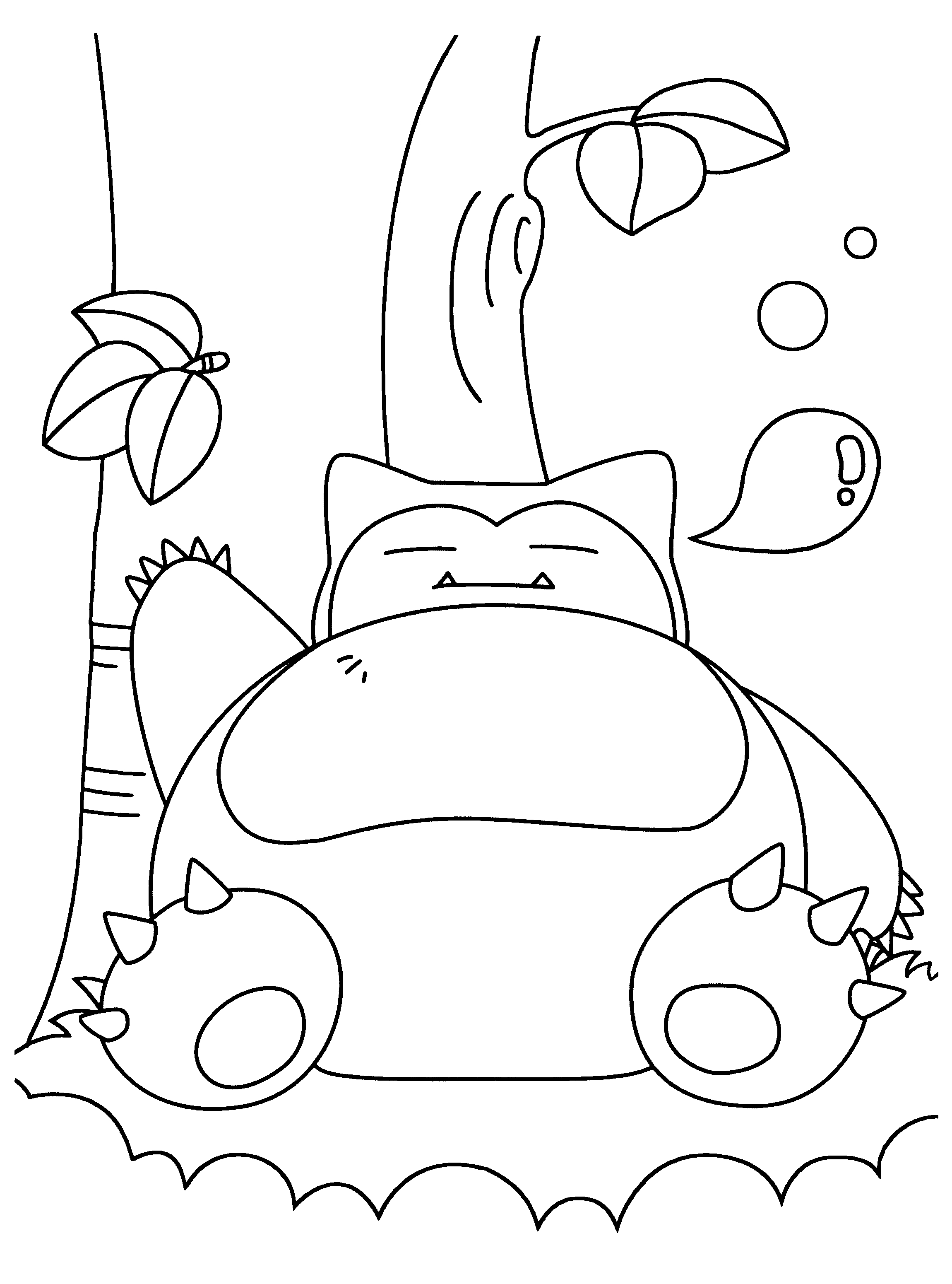 2300x3100 20 Snorlax Coloring Pages Collections Free Coloring Pages
