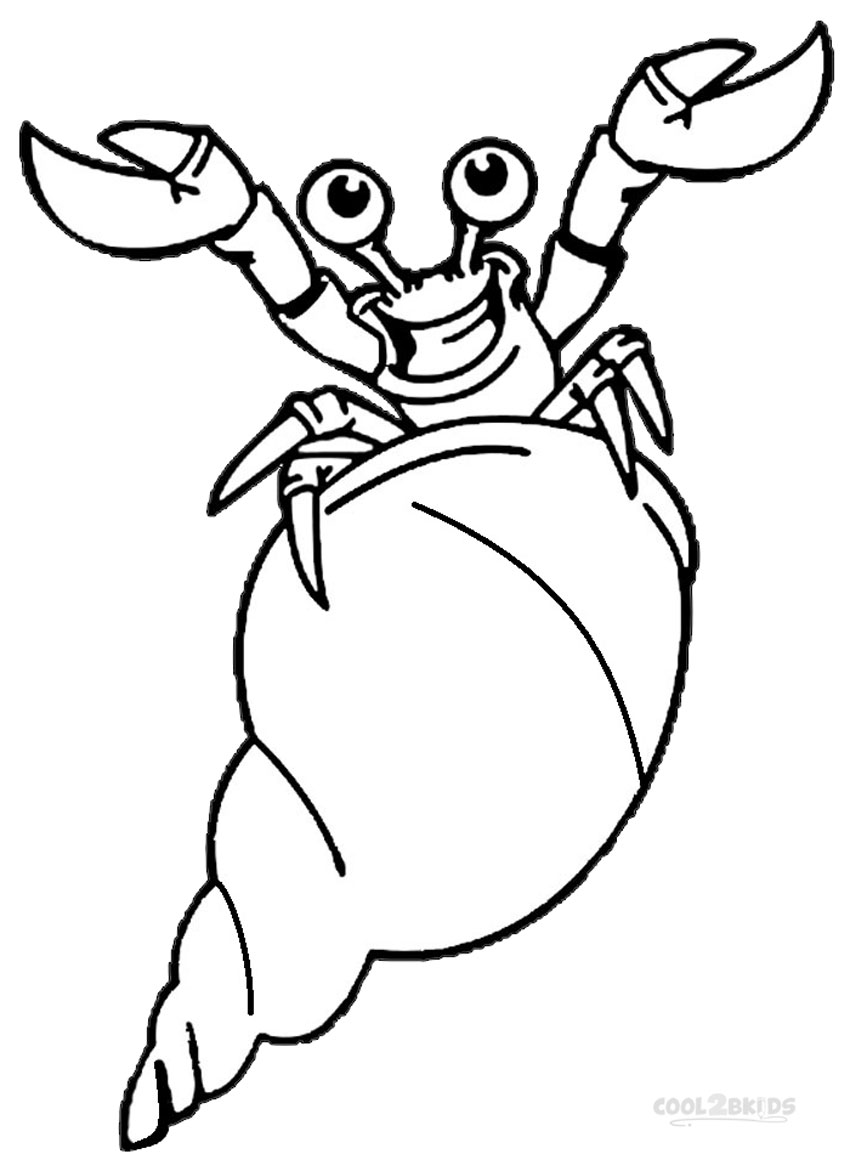 850x1154 Survival Crab Pictures To Color Wealth Free Hermit Coloring Page