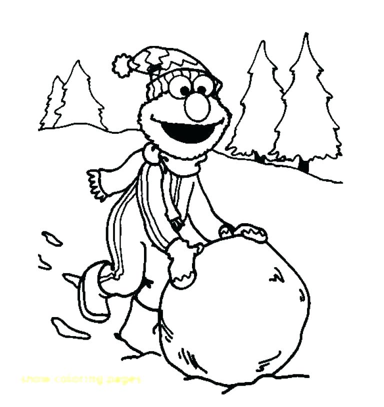 768x815 Kids Winter Coloring Pages