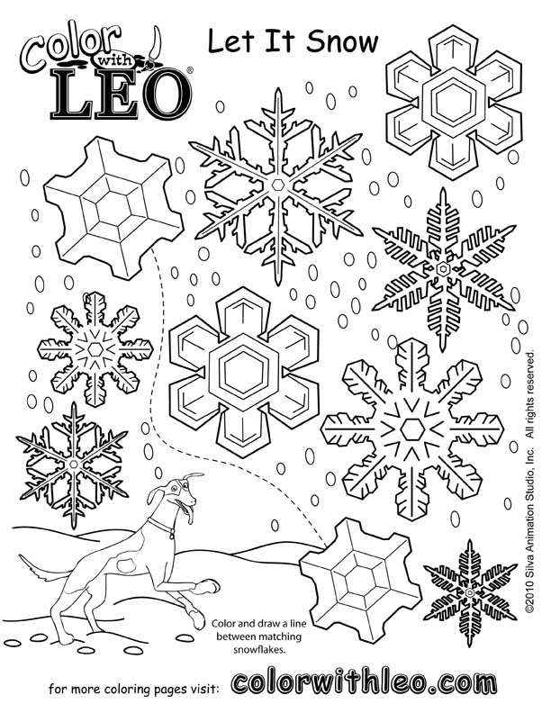 612x792 Let It Snow Coloring Pages Print Free Seasonal Coloring Pages
