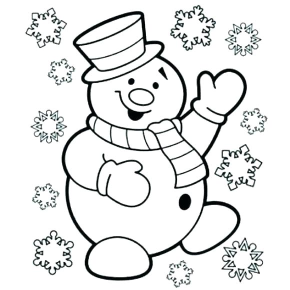 Snowman Coloring Page Frosty The Snowman Coloring Book Snowman 580x580 Snowman Coloring Page Frosty The Snowman Coloring Book Snowman