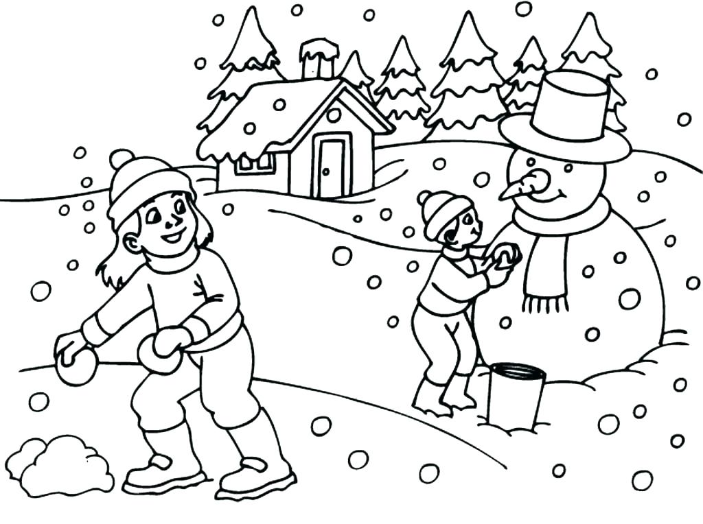 1024x764 Coloring Pages For Teens Free Printable Kids Snow Kid Nice Design