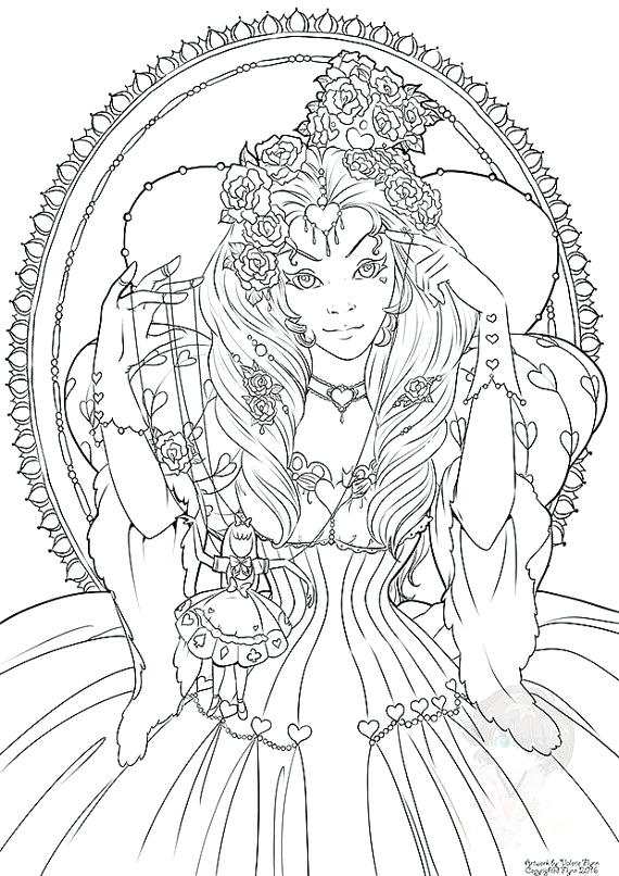 Snow Queen Coloring Pages at GetColorings.com | Free printable ...