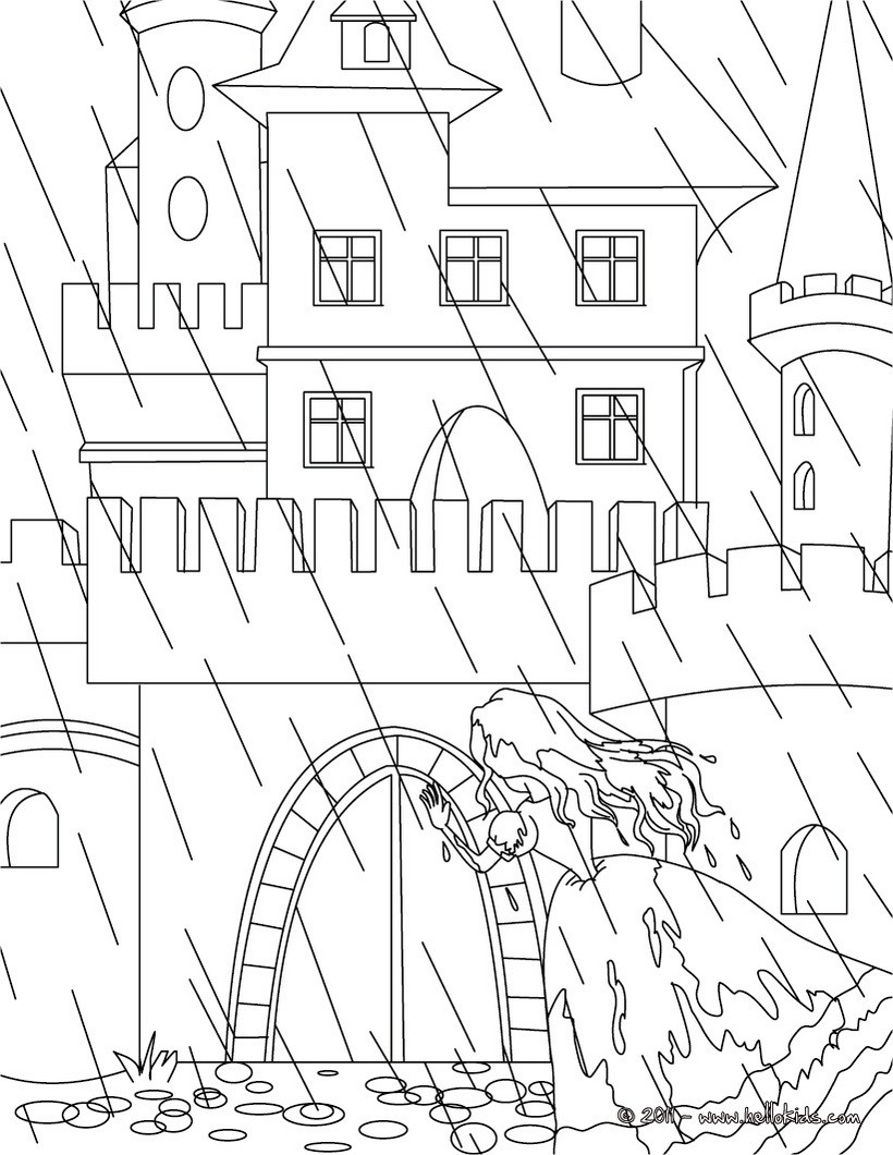 820x1060 The Snow Queen Tale Coloring Pages