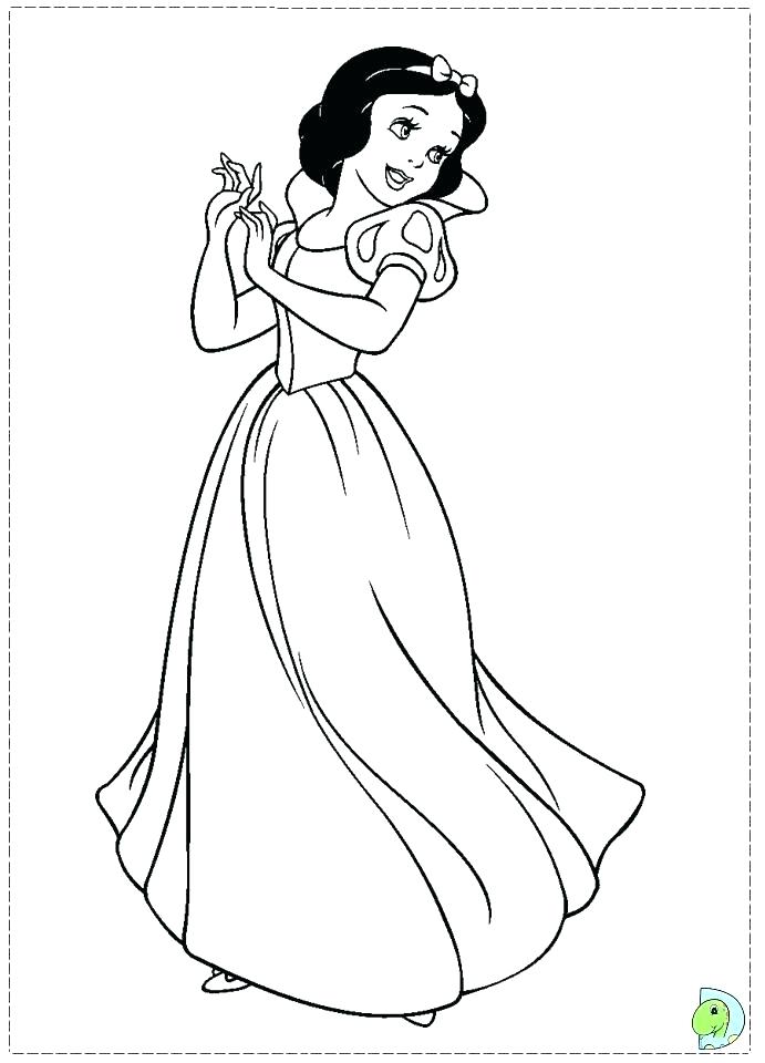 Snow White Coloring Pages at GetColorings.com | Free printable ...