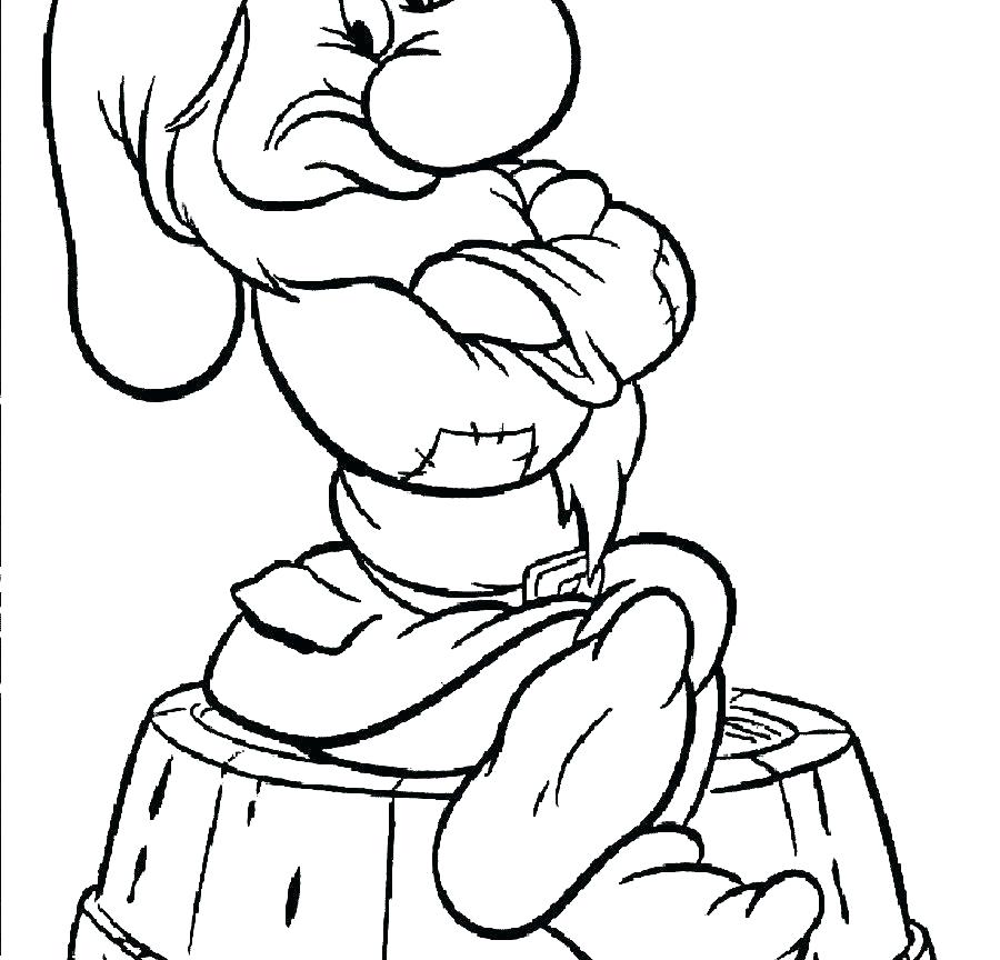 900x864 Snow White And The Seven Dwarfs Coloring Pages Inspirational Seven