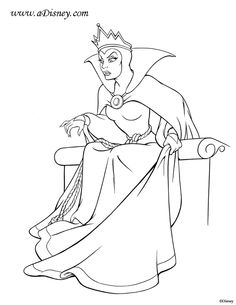 236x305 Queen Of Hearts, Alice In Wonderland, Disney Coloring Pages, Color