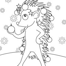 Dog And Bear Having A Snowball Fight Coloring Pages 220x220 Dog And Bear Having A Snowball Fight Coloring Pages