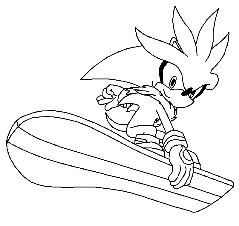 800x757 Posted Silver Coloring Page Snowboard By Thewritinggamer