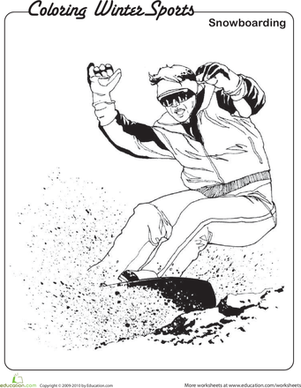 301x388 Snowboarding Worksheet
