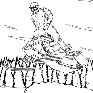 300x300 Jellyfish Coloring Page