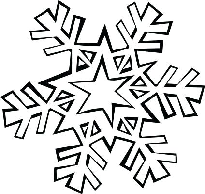 424x400 Printable Snowflake Coloring Pages Printable Snowflake Winter