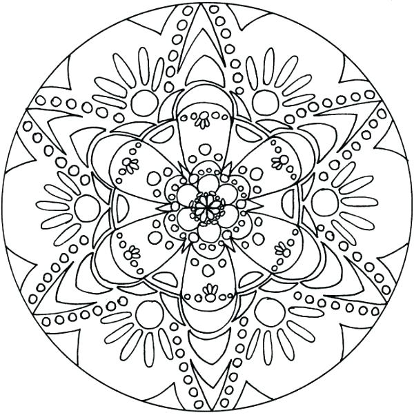 Mandala Coloring Pages Snowflake Color Pages Free Coloring Page 600x602 Mandala Coloring Pages Snowflake Color Pages Free Coloring Page