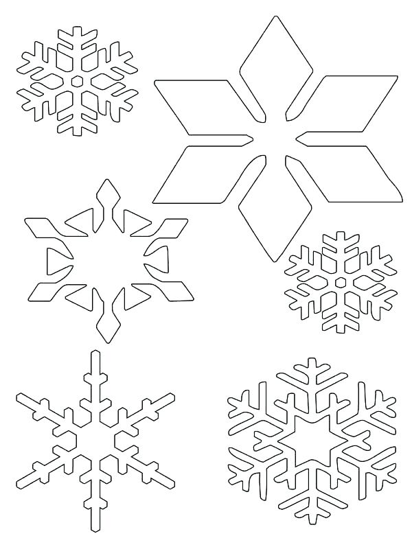 Snowflake Color Sheet 600x781 Snowflake Color Sheet