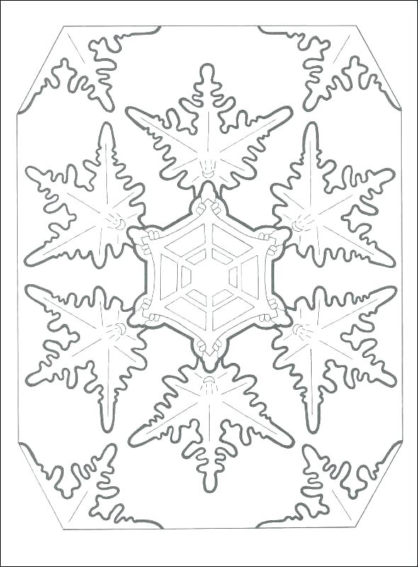 Snowflake Coloring Sheets 590x800 Snowflake Coloring Sheets