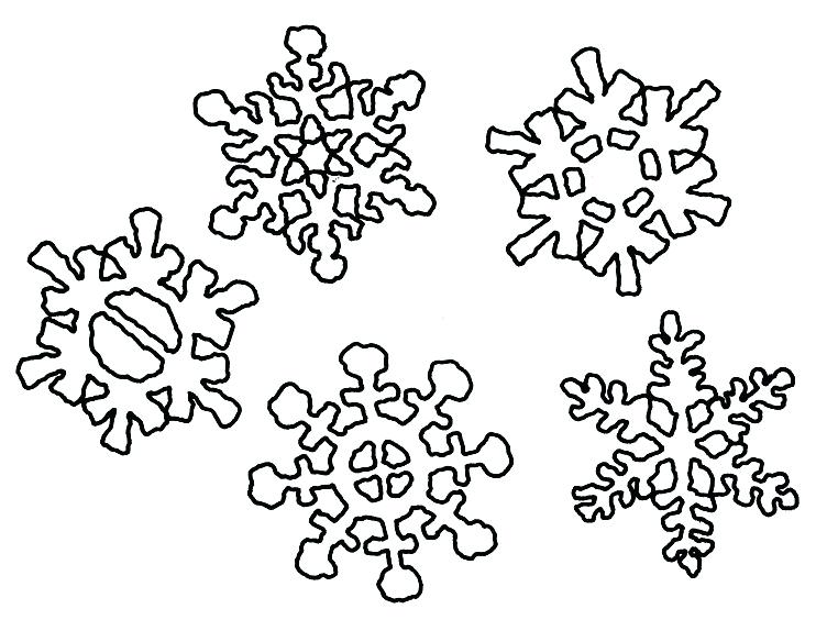 752x564 Snowflake Color Pages Bonanza Pictures Of Snowflakes To Color