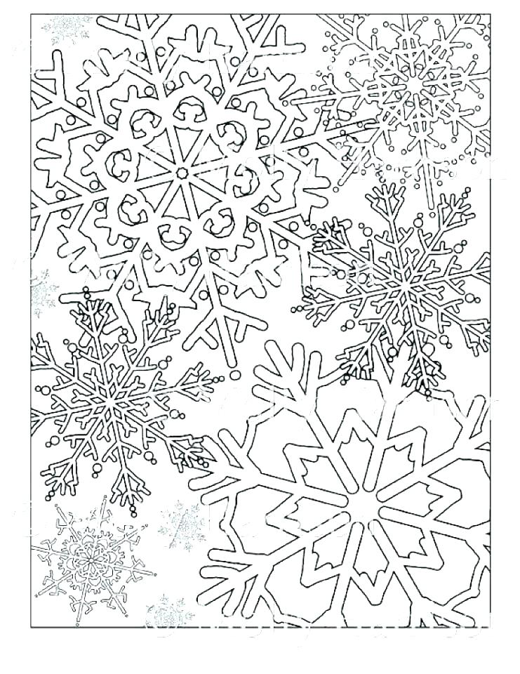 741x960 Snowflake Images To Print