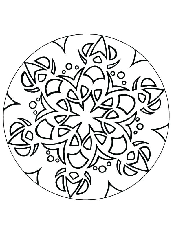 601x850 Coloring Page Snowflake Printable Snowflakes Snowflake Coloring