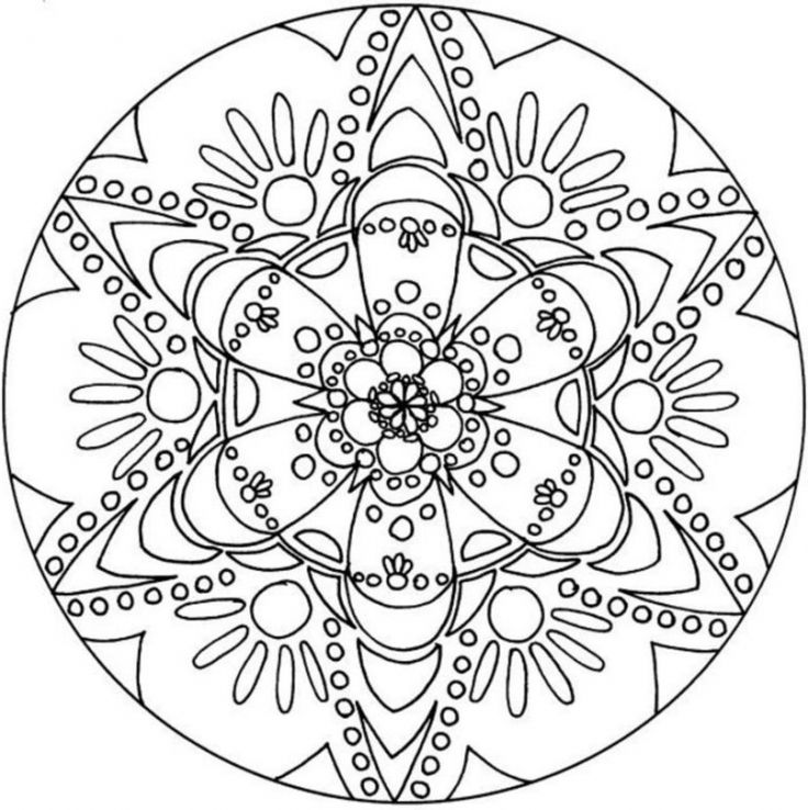Snowflakes Coloring Pages Free Printable