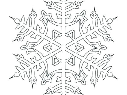 Printable Snowflake Coloring Pages Free Printable Snowflake 440x330 Printable Snowflake Coloring Pages Free Printable Snowflake