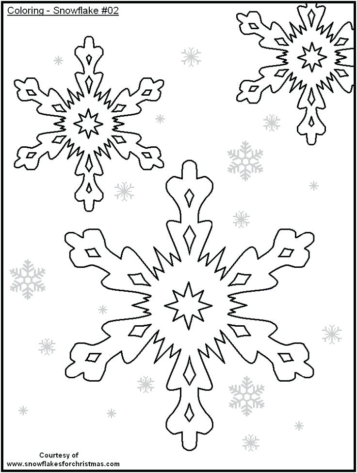 Snowflakes Coloring Pages Free Printable at GetColorings.com | Free ...