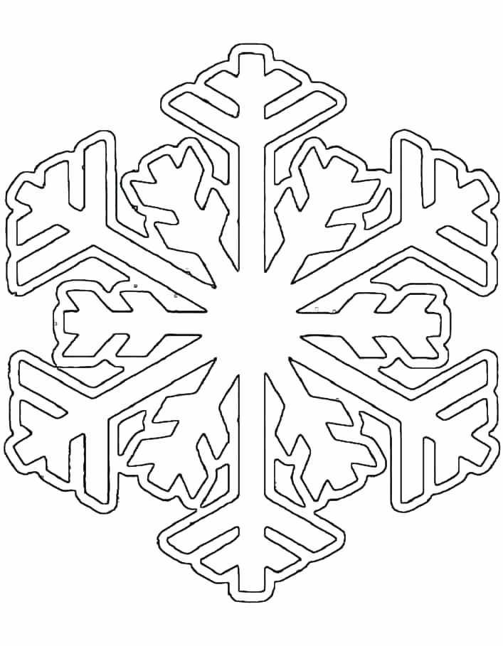 Snow Flake Coloring Pages 707x909 Snow Flake Coloring Pages