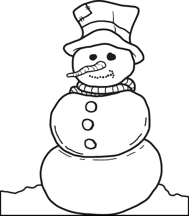 Snowman Coloring Pages at GetColorings.com | Free printable colorings ...