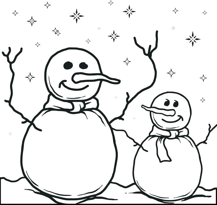 Snowman Coloring Pages Snowman Coloring Pages To Print Humorous 700x661 Snowman Coloring Pages Snowman Coloring Pages To Print Humorous