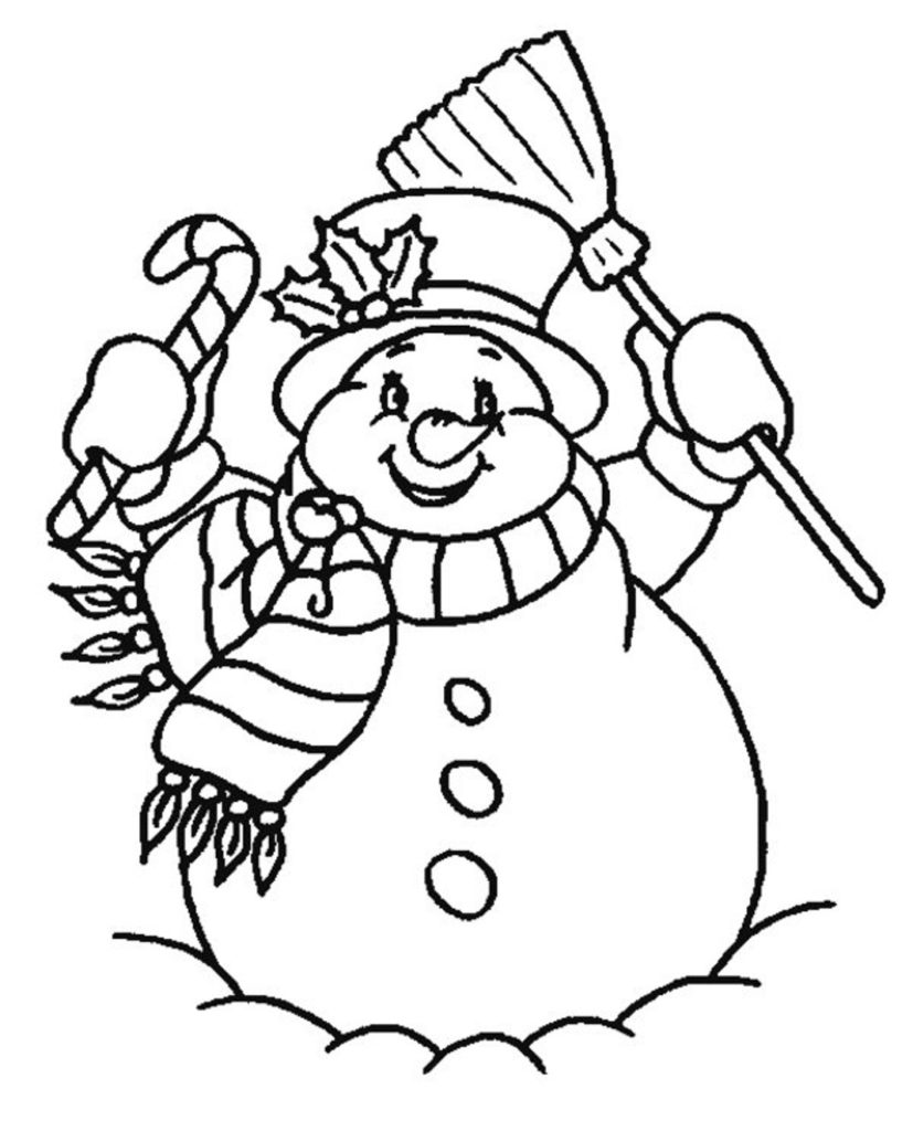 Printable Free Snowman Coloring Pages For Kids Winter Coloring 827x1024 Printable Free Snowman Coloring Pages For Kids Winter Coloring