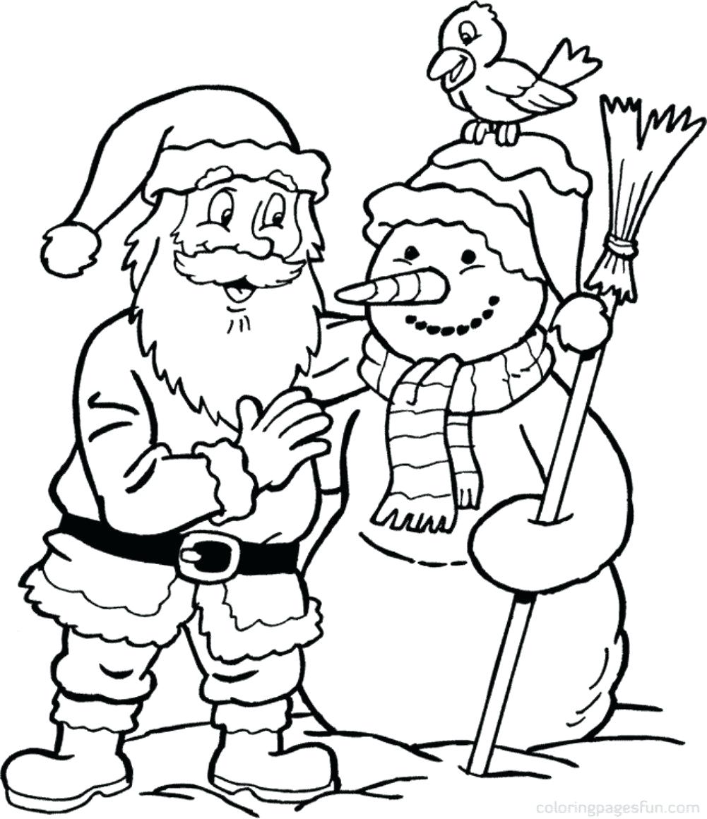 1001x1160 Coloring Pages ~ Snowman Coloring Pages Page Free To Print Snowman