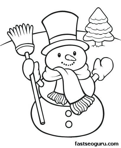 Snowman Color Pages Coloring Page Snowman Snowman Color Page 410x500 Snowman Color Pages Coloring Page Snowman Snowman Color Page