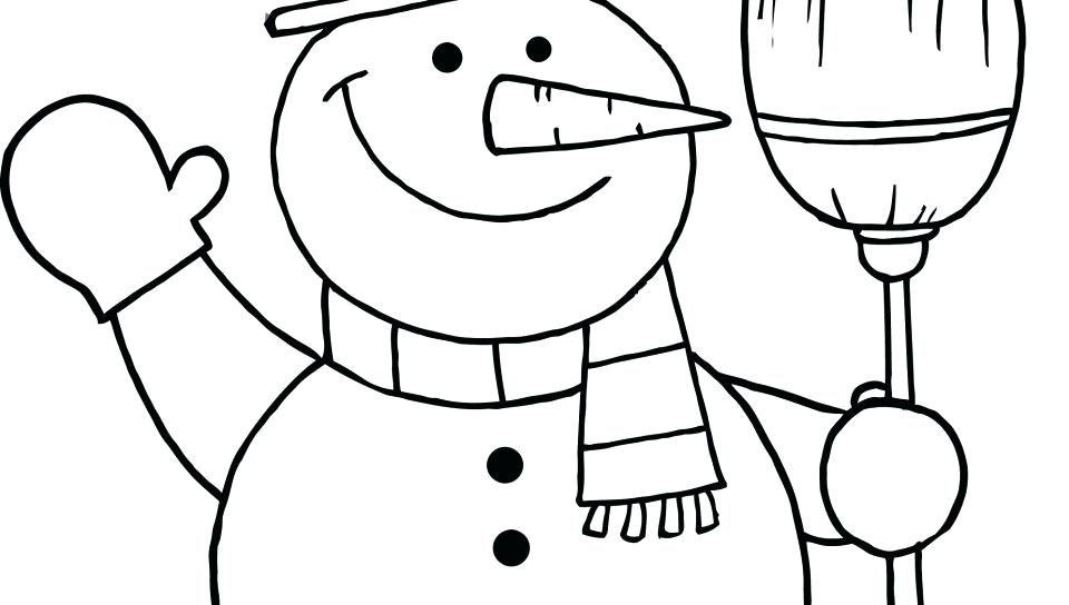 Snowman Coloring Pages Free Beautiful Snowman Coloring Page 960x544 Snowman Coloring Pages Free Beautiful Snowman Coloring Page