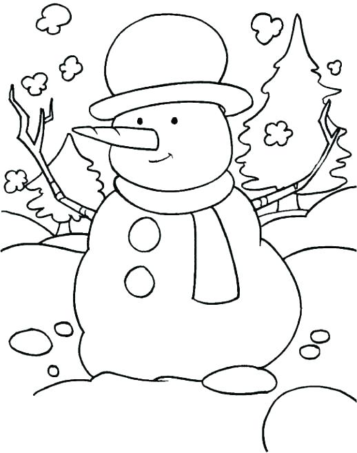 Coloring Page Snowman Snowmen Coloring Pages Medium Size 518x657 Coloring Page Snowman Snowmen Coloring Pages Medium Size