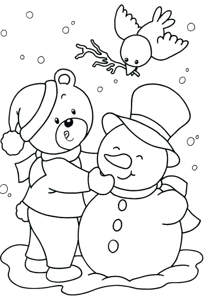 739x1024 Free Printable Winter Coloring Pages Together With Coloring Pages