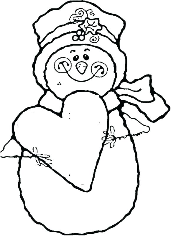 580x798 Snow Man Coloring Pages Free Printable Snowman Coloring Pages
