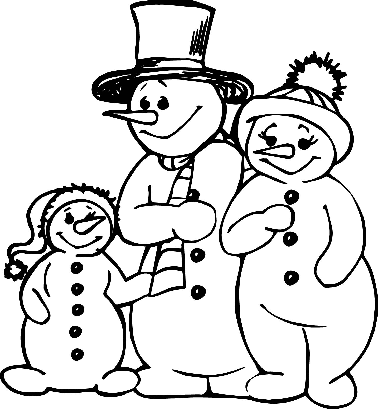 Snowman Family Coloring Pages Collection Coloring For Kids 2018 1486x1608 Snowman Family Coloring Pages Collection Coloring For Kids 2018