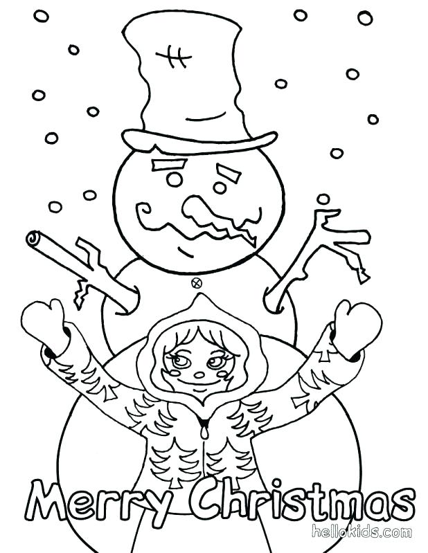 Snowman Family Coloring Page 618x799 Snowman Family Coloring Page