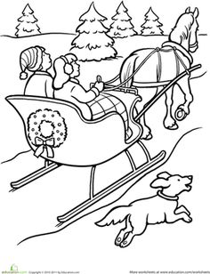 Snowy Day Coloring Page Worksheets, Activities And Color Activities 236x308 Snowy Day Coloring Page Worksheets, Activities And Color Activities