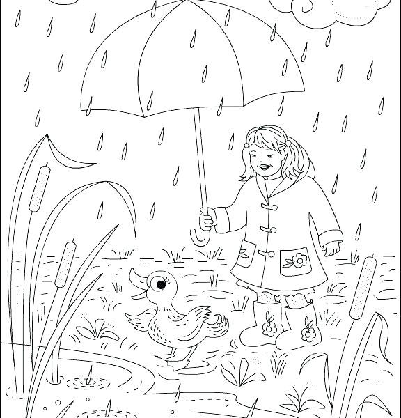 Rain Coloring Sheet Rain Coloring Sheet Snowy Day Coloring Page 576x600 Rain Coloring Sheet Rain Coloring Sheet Snowy Day Coloring Page