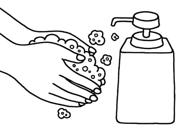 600x443 Germ Coloring Pages
