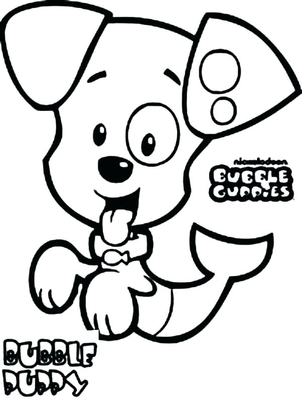 600x801 Bubbles Coloring Page Free Bubble Guppies Coloring Pages Bubbles