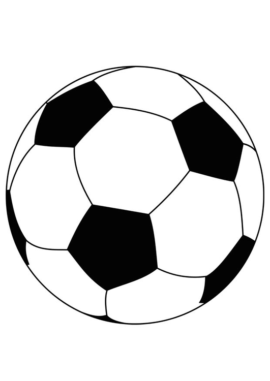 531x750 Coloring Page Soccer Ball