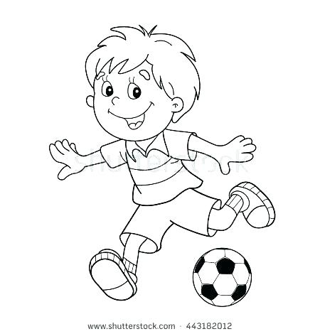 Soccer Ball Coloring Page at GetColorings.com | Free printable ...